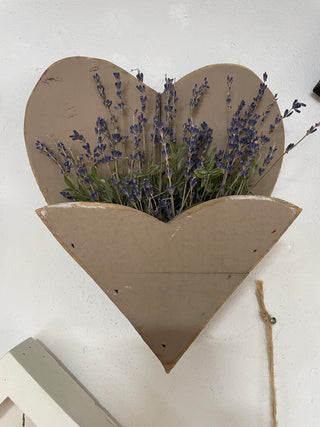 Fioriera a cuore