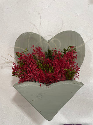 Fioriera a cuore