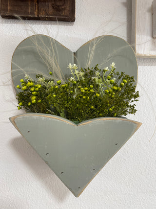 Fioriera a cuore