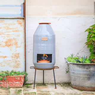 Le Galanterie Camino 34x64 smaltato grigio