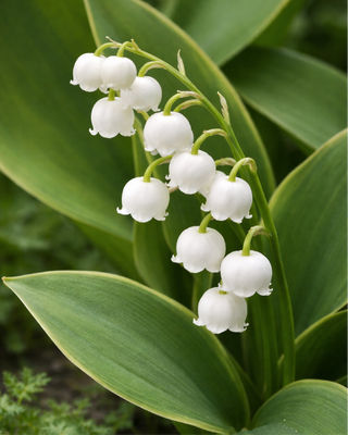 MUGHETTO CONVALLARIA MAJALIS BORDEAUX IN VASO