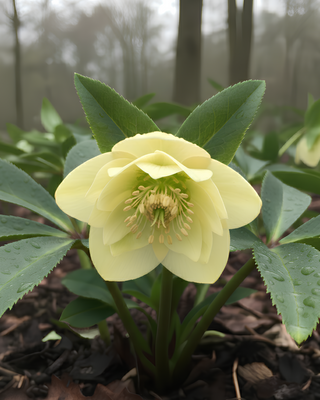 HELLEBORO ORIENTALE DOPPIO GIALLO