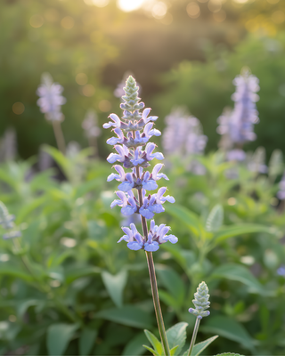 SALVIA NEMOROSA "CRYSTAL BLUE"