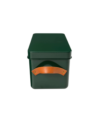 SCATOLA PORTA SEMI IN LATTA - VERDE HERITAGE