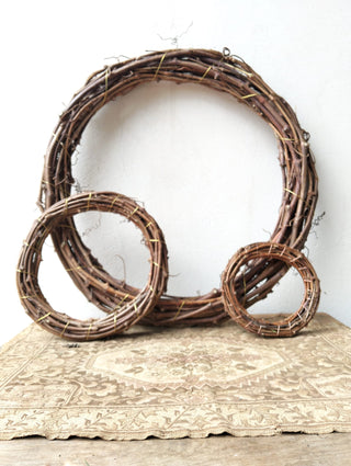 Base ghirlanda in vite