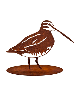 Beccacccia in acciaio corten