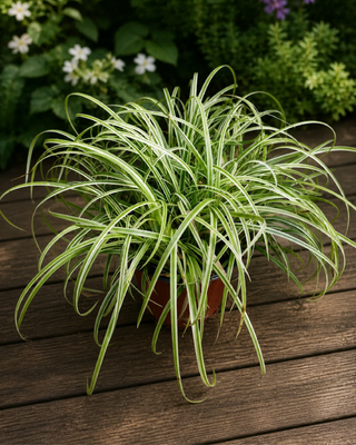 CAREX MORROWII  "SILVER SCEPTRE"