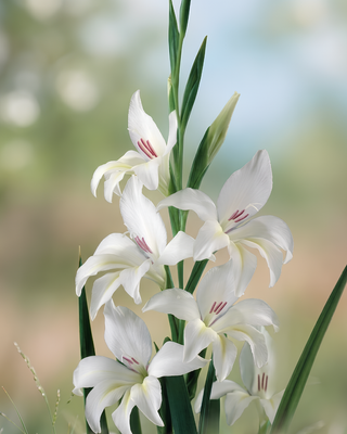 GLADIOLO COLVILLEI ALBUS