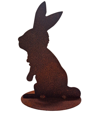 Art Design Corten Coniglietto 2 in acciaio corten