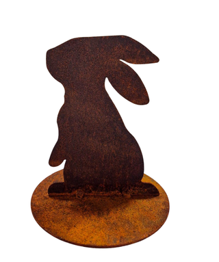 Art Design Corten Coniglietto piccolo in acciaio corten