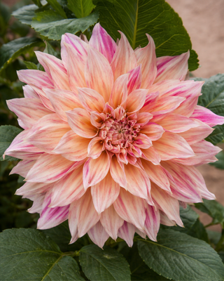 DALIA DECORATIVA CAFE AU LAIT TWIST