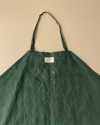 Grembiule cotone tela spessa Green Lovers