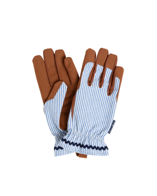 GUANTI DA GIARDINAGGIO DONNA A RIGHE BLU