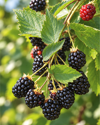 PIANTA DI MORA NANA LITTLE BLACK PRINCE "RUBUS FRUTICOSUS"