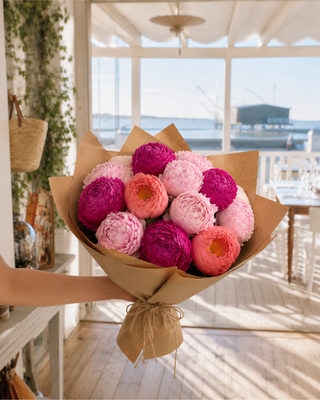 MARÉ CESENATICO - MAZZO MISTO DI PEONIE FRESCHE