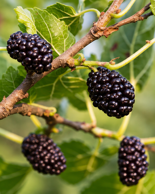 PIANTA DI GELSO NERO "MORUS NIGRA"