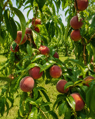 PIANTA DI PESCA BELLA DI CESENA “PRUNUS PERSICA”