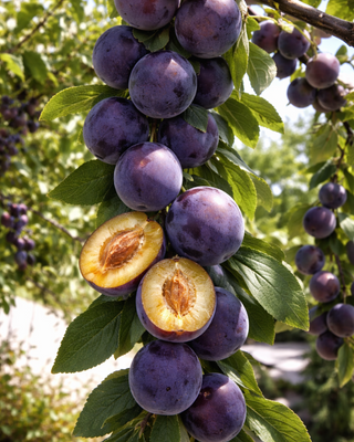 PIANTA DI SUSINA FORMICHINA NERA "PRUNUS DOMESTICA"