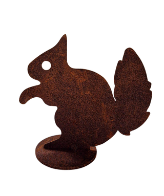 Art Design Corten Scoiattolo in acciaio corten