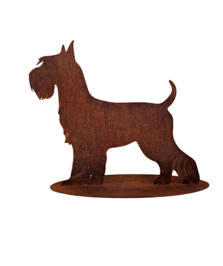 Art Design Corten Snauzer in acciaio corten